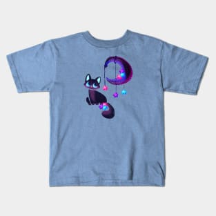 Galaxy Kitty Kids T-Shirt